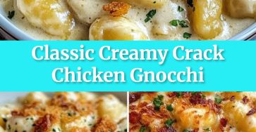 Classic Creamy Crack Chicken Gnocchi