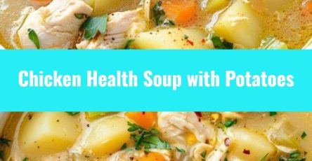 Comforting Chicken Health Soup with Potatoes