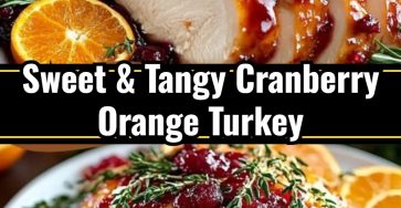 Cranberry Orange Glazed Turkey Breast