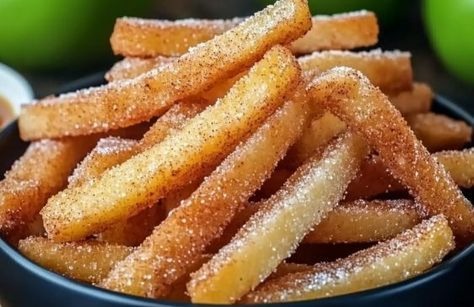 Crispy Air Fryer Apple Fries