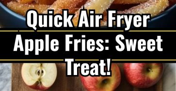 Crispy Air Fryer Apple Fries