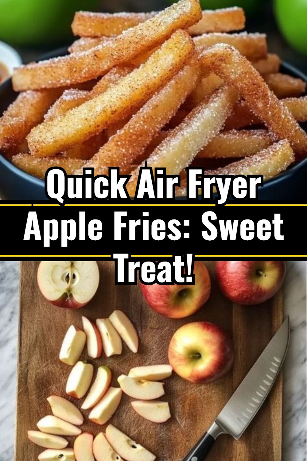 Crispy Air Fryer Apple Fries