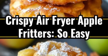 Crispy Air Fryer Apple Fritters You'll Crave!