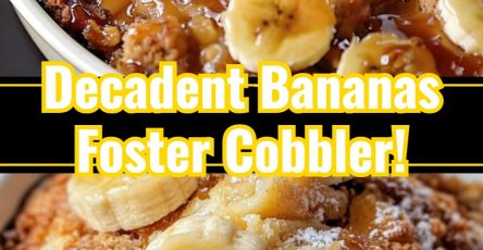 Delightful Bananas Foster Cobbler