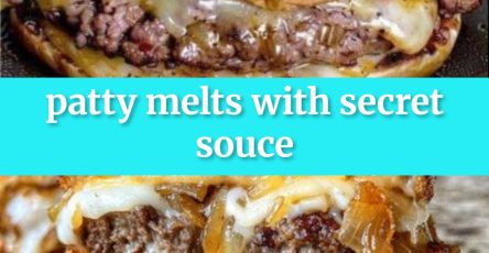 patty melts with secret souce