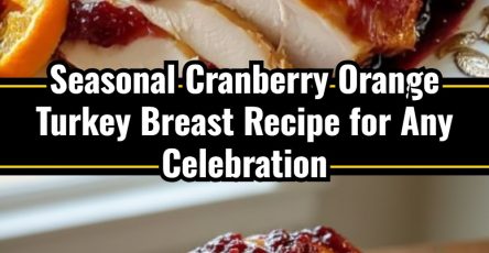 Seasonal Cranberry Orange Turkey Breast Recipe for Any Celebration
