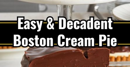 The Ultimate Boston Cream Pie Recipe You Need , Easy Dessert Cake Recipes