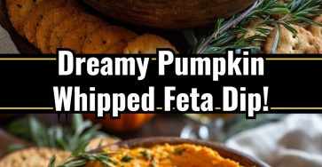 Autumn Entertaining Pumpkin Whipped Feta Dip