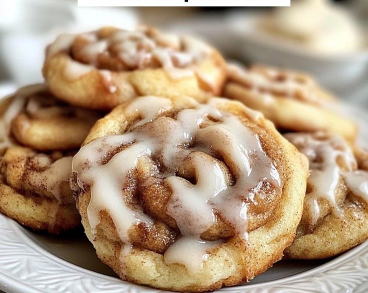 Cozy Fall Cinnamon Roll Cookies Easy Treat
