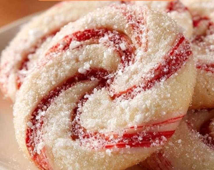 Cozy Peppermint Swirl Christmas Cookies