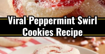 Cozy Peppermint Swirl Christmas Cookies