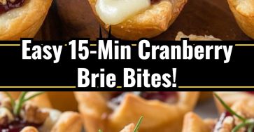 Cranberry Brie Bites