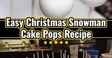 Easy Christmas Snowman Cake Pops: Simple Holiday Baking & Party Snacks