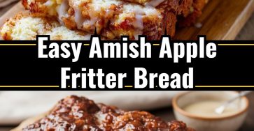 Easy Amish Apple Fritter Bread