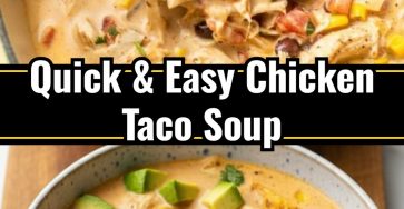 Easy Chicken Taco Soup