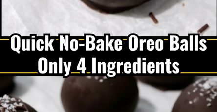 Easy No Bake Oreo Balls No Cream Cheese