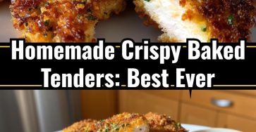 Easy Yummy Crispy Baked Chicken Tenders