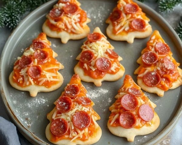 Festive Christmas Tree Pizza: Fun Kids' Holiday Dinner & More overview