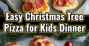 Festive Christmas Tree Pizza: Fun Kids' Holiday Dinner & More