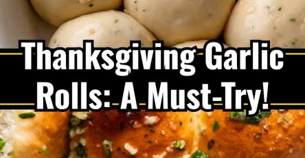 Garlic Thanksgiving Bread Rolls