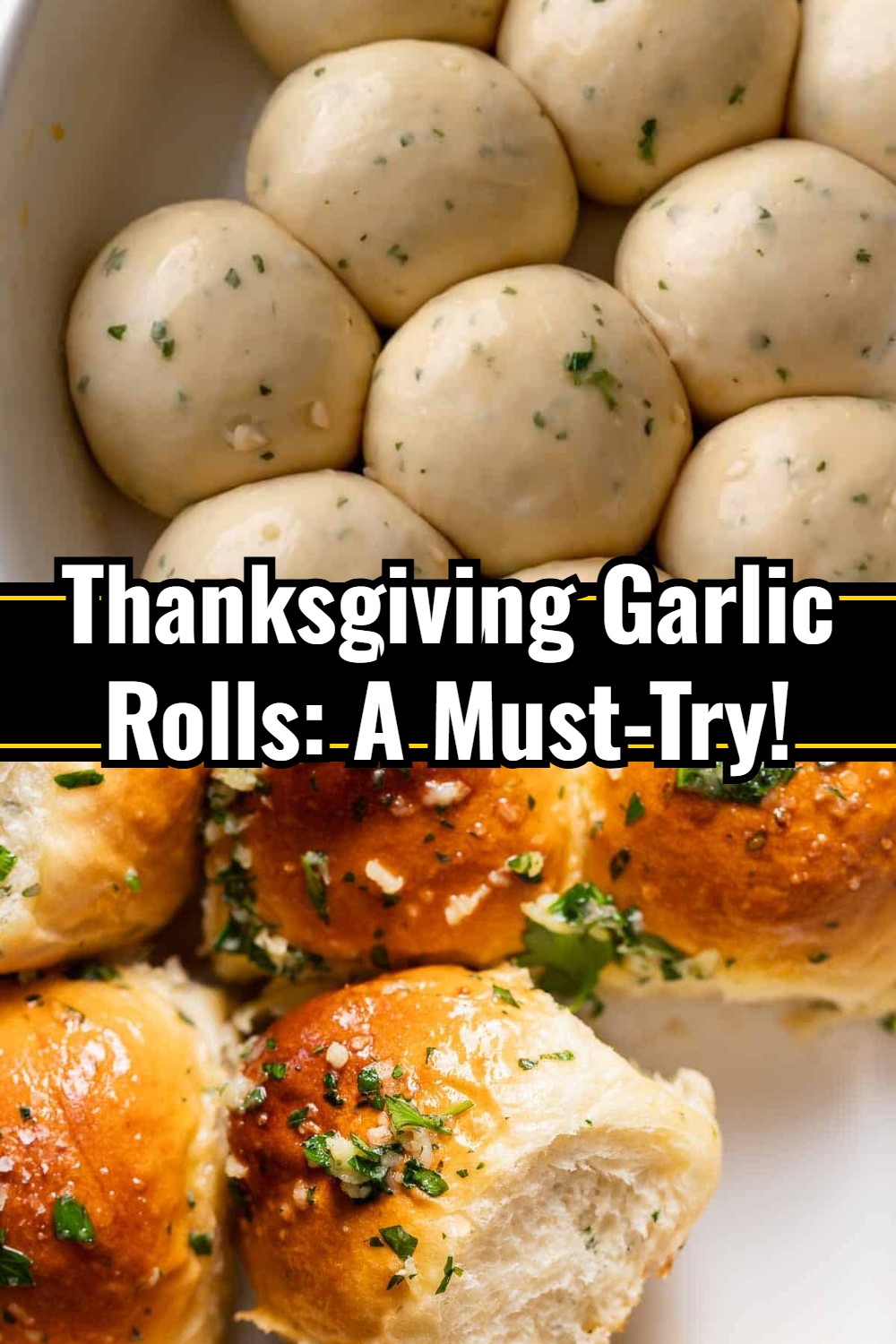 Garlic Thanksgiving Bread Rolls