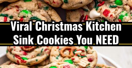 Small Town Chewy Christmas Kitchen Sink Cookies