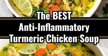 Small Town Kitchen's Easy & Healthy Anti-Inflammatory Turmeric Chicken Soup