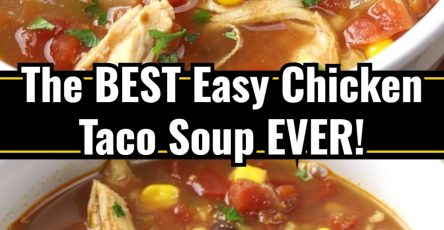 Small Town Kitchen's Hearty & Easy Chicken Taco Soup