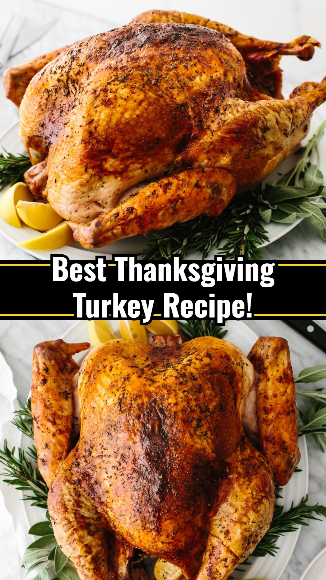 Small Town Kitchen's Perfectly Easy Thanksgiving Turkey