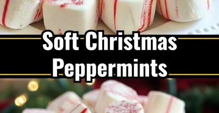 Soft Christmas Peppermints
