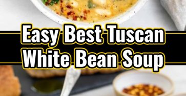 Best Tuscan White Bean Soup Vegetarian Vegan Spinach Chicken Options