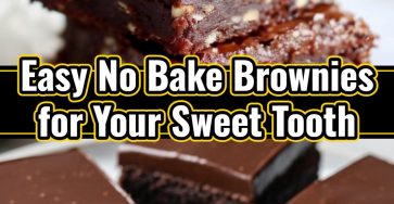 Cheap Healthy Desserts No Bake Brownies Chocolate Easy Recipes