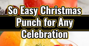 Cranberry Rosemary White Christmas Sangria Punch