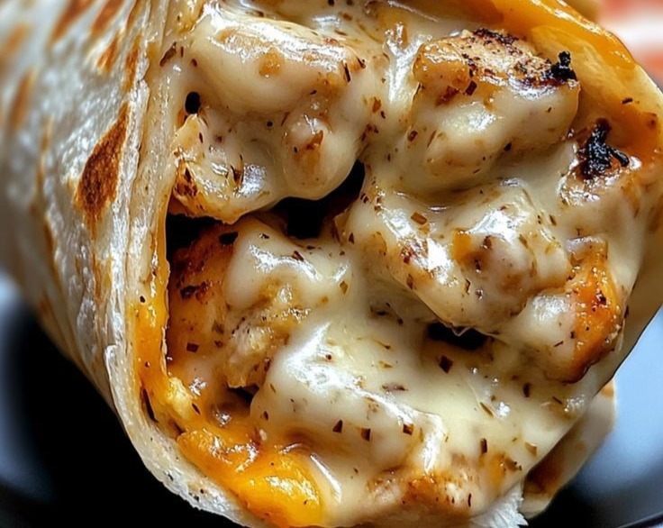 Easy Homestyle Cheesy Garlic Chicken Wraps: Best Baked Dinner overview