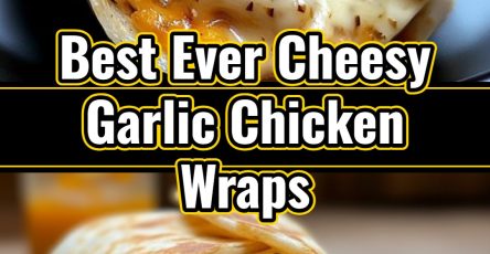 Easy Homestyle Cheesy Garlic Chicken Wraps: Best Baked Dinner