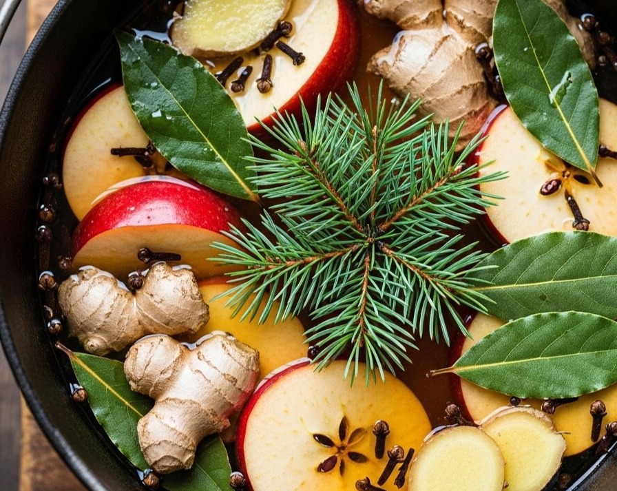 Easy Orange Apple Simmer Pots for Cozy Fall Winter Days overview