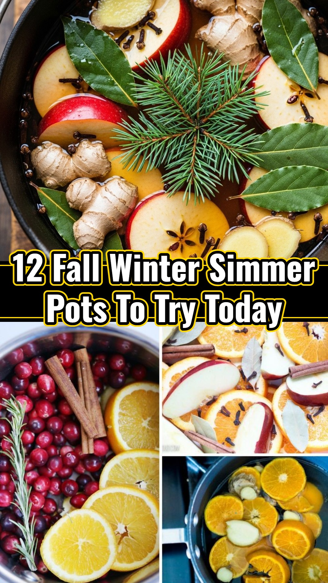 Easy Orange Apple Simmer Pots for Cozy Fall Winter Days