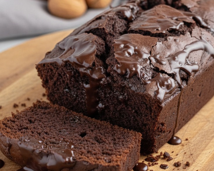 Hot Fudge Brownie Bread: Quick Delicious Fudge Dessert for Chocolate Lovers serving