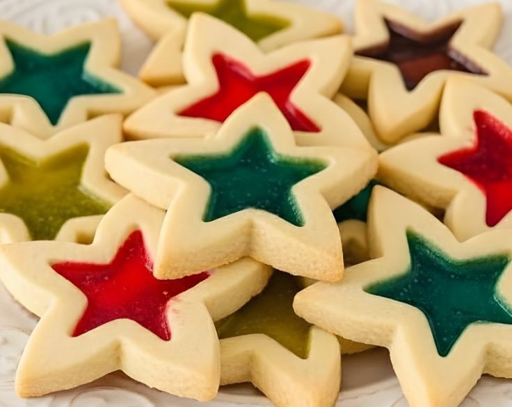 Jolly Rancher Stained Glass Cookies: Easy Christmas Sweet Idea overview