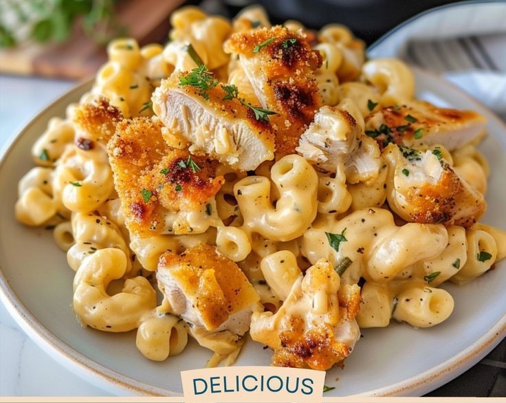Small Town Cheesy Chicken Pasta: Easy Lunch & Dinner Recipe overview