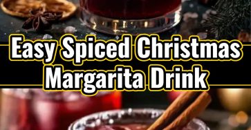 Spiced Christmas Margarita Festive Holiday Cocktail Recipes
