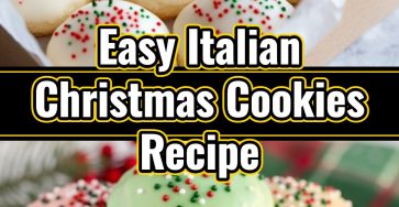 Traditional Old Fashioned Italian Christmas Cookies for Festive Baking