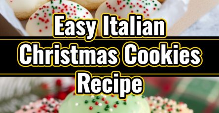 Traditional Old Fashioned Italian Christmas Cookies for Festive Baking