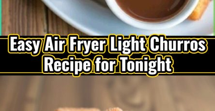 Easy Home Made Air Fryer Light Churros Quick Movie Snacks