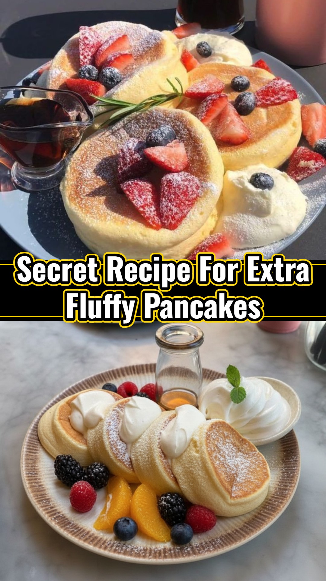 Fluffy Pancakes From Scratch Easy Pancakes Recipe