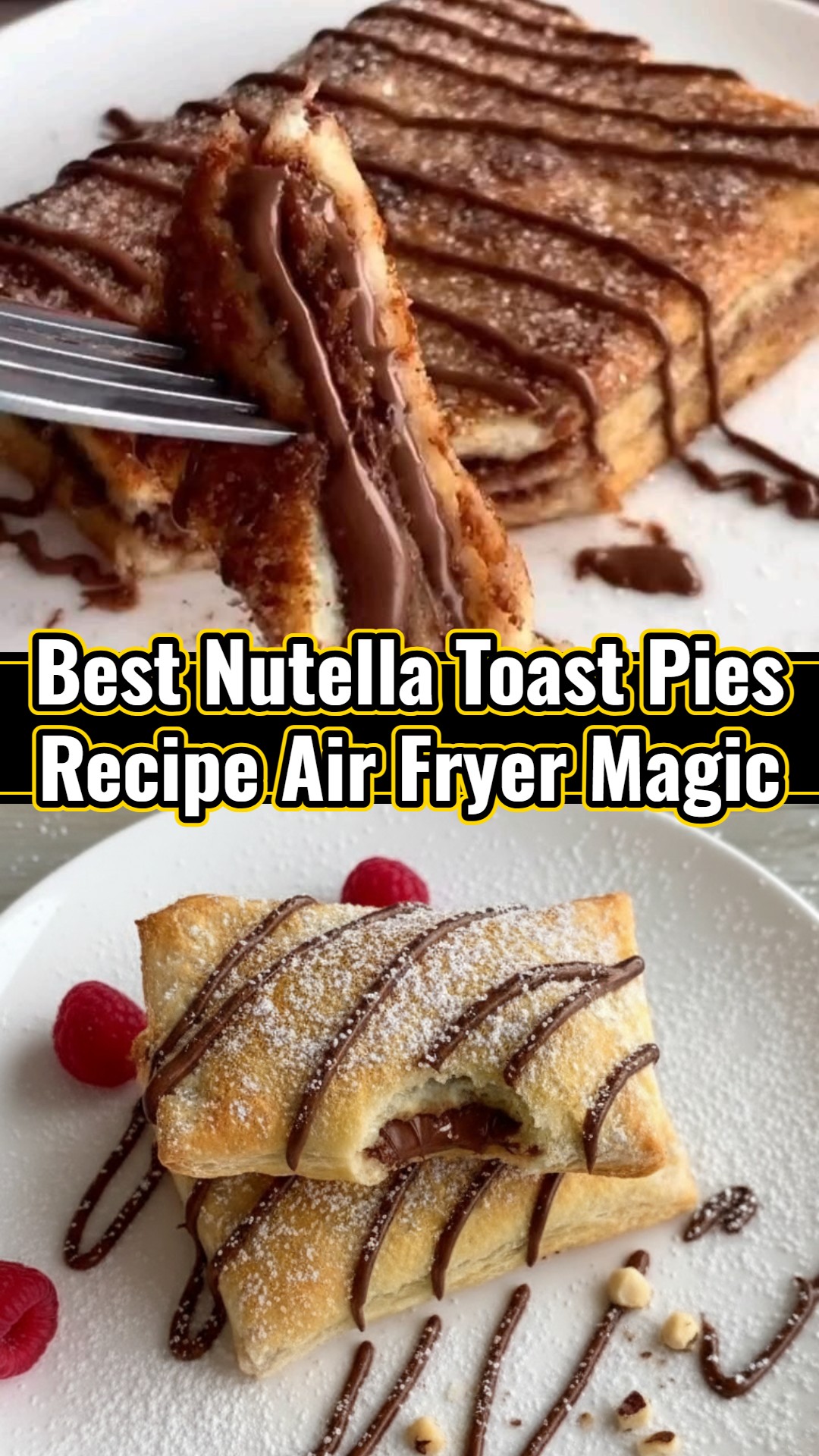 Nutella Toast Pies Things To Make For Dessert Simple Recipes
