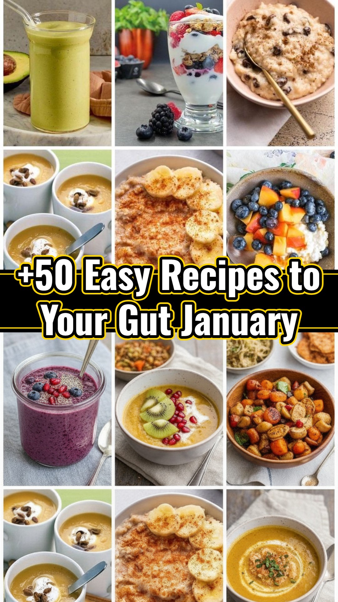 Wholesome January Gut Reset High Fiber Recipes