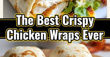 Crispy Chicken Wraps: Easy Family Dinner, Healthy Cafe Style