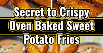 Crispy Oven Baked Sweet Potato Fries: A Small Town Favorite