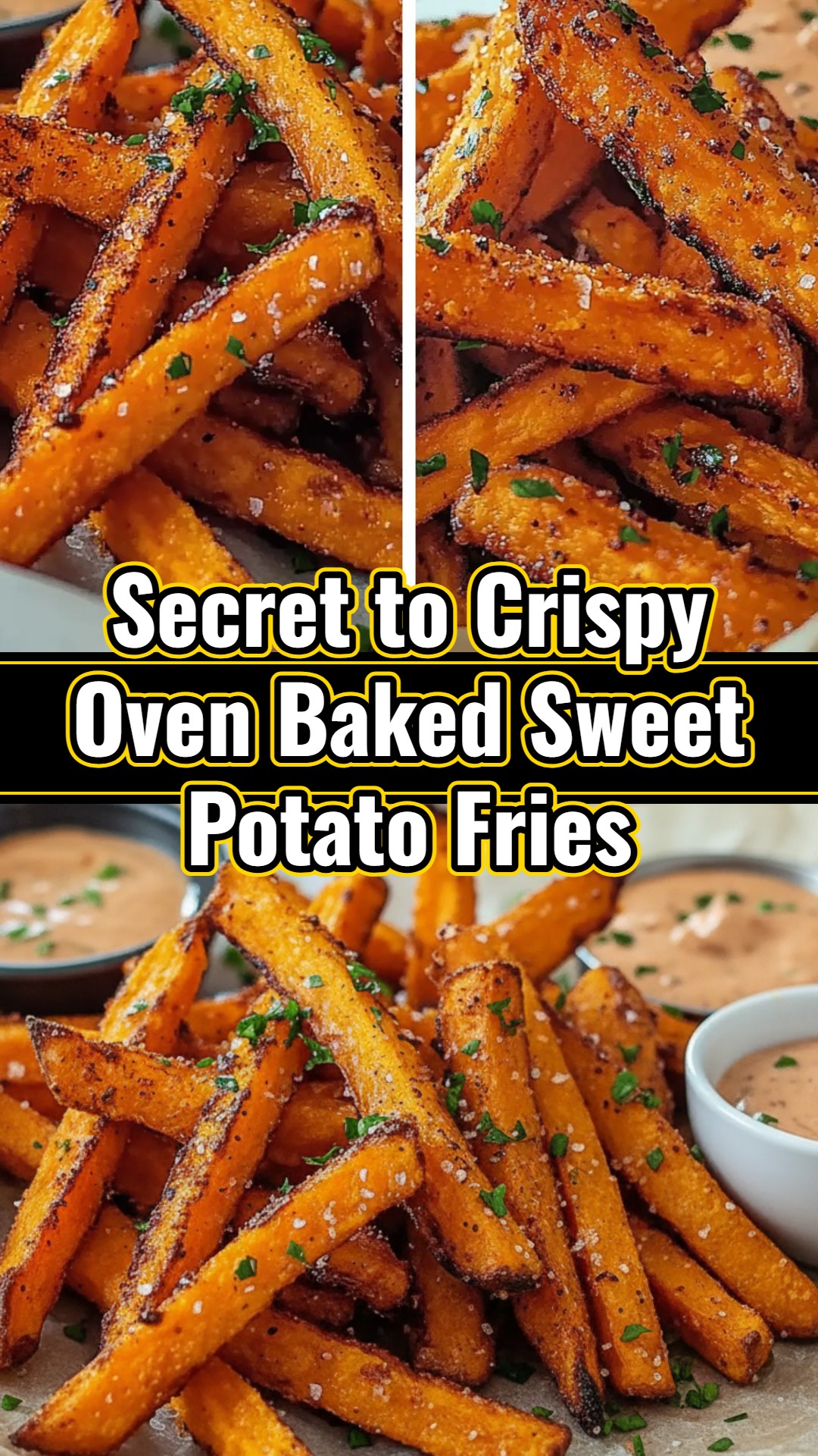 Crispy Oven Baked Sweet Potato Fries: A Small Town Favorite